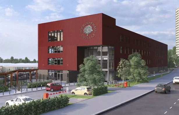 CGI of how the new Hopwood Hall College building in Rochdale could look