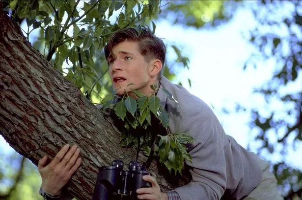 Crispin Glover played Marty's dad in 1955, George McFly