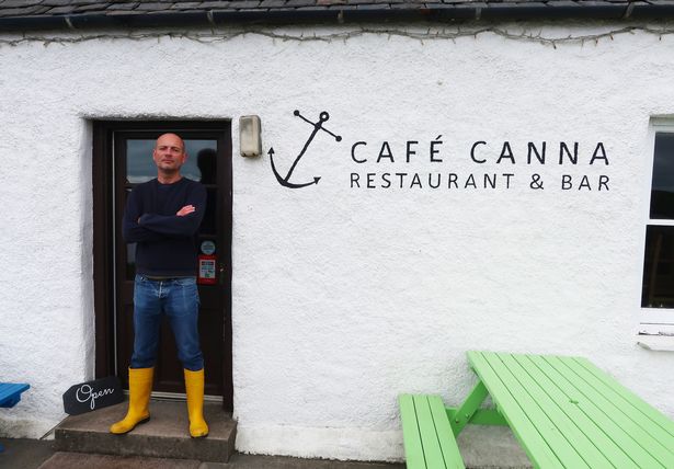 Cafe Canna owner Gareth Cole