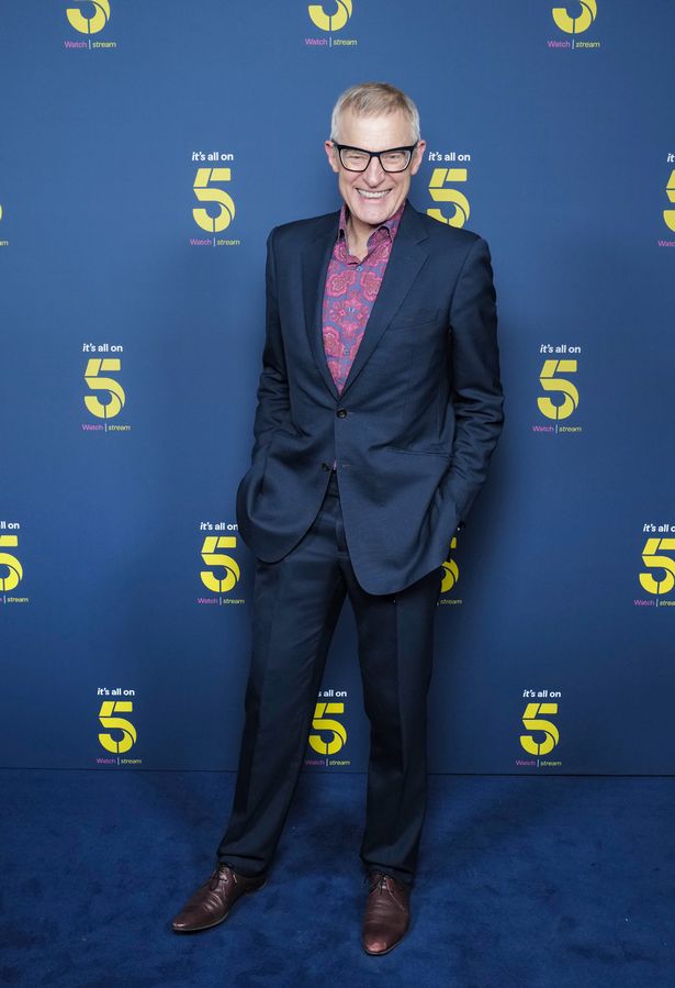 The Channel 5 and Radio Two star joked that he did come unstuck