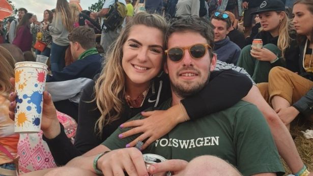 Chloe Powell (left) with her brother, Callum Powell