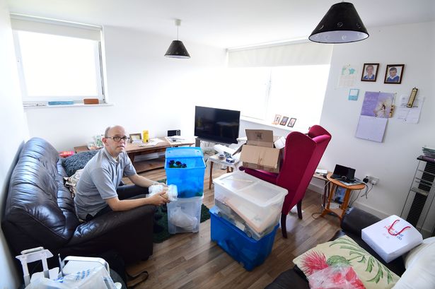 Chris Penfold-Ivany packing to move out of Willow Rise Flat