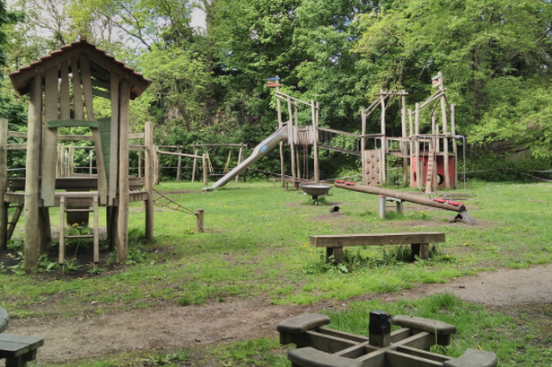 The playground near Clifton Suspension Bridge