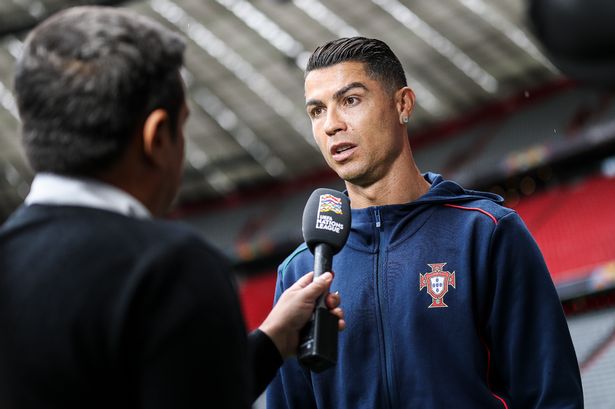 Former Manchester United forward Cristiano Ronaldo