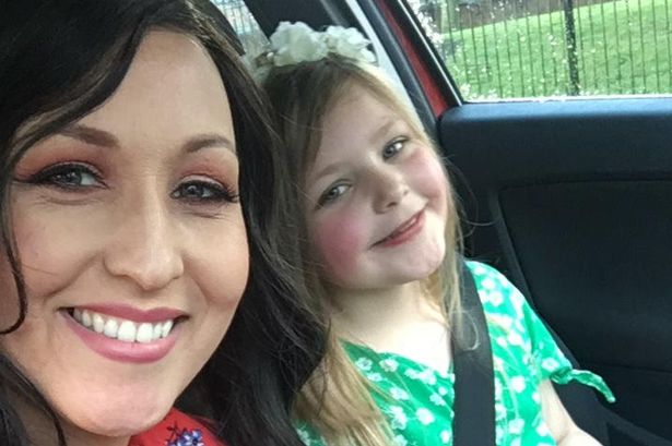 Danielle McDermott with her daughter Hollie