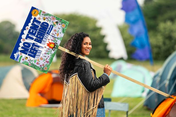 Vick Hope is the face of Decathlon's 'No Tent Left Behind' pledge