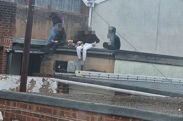 Residents say their neighbourhood is being plagued by a gang of roof-hopping 'feral' teenagers - mostly girls - climbing over buildings and making their lives hell. 
