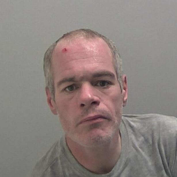 British Transport Police custody image of Damien Gloster who is white and balding with grey hair and a grey top, who was found guilty by a jury of sexually abusing two boys in separate incidents on the Cross City line in Birmingham - one on a train and another who he lured to woodland