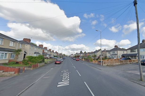 A general view of Moseley Road in Bilston 
