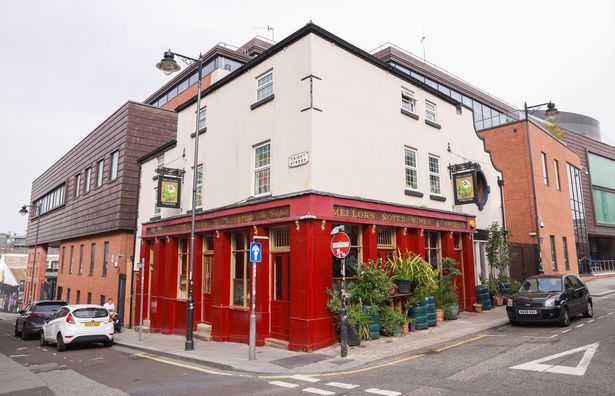 The Grapes pub in Liverpool's Georgian Quarter