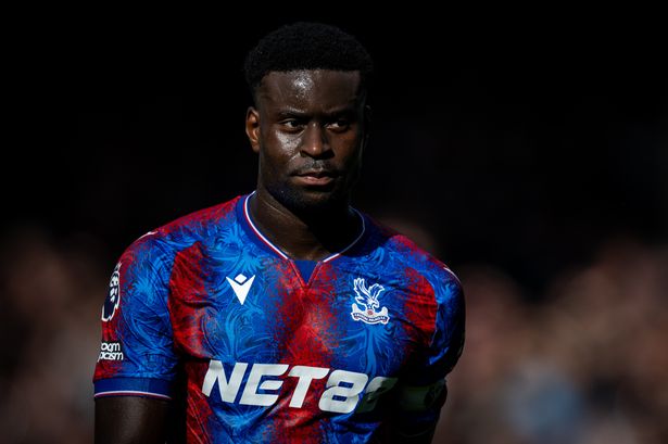 Marc Guehi of Crystal Palace during the Premier League match between Crystal Palace FC and Liverpool FC at Selhurst Park