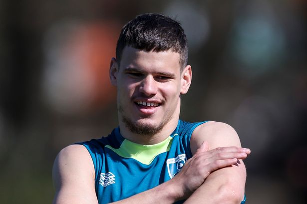 Milos Kerkez of Bournemouth during a training session