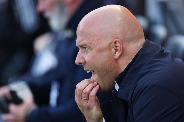 Liverpool head coach Arne Slot