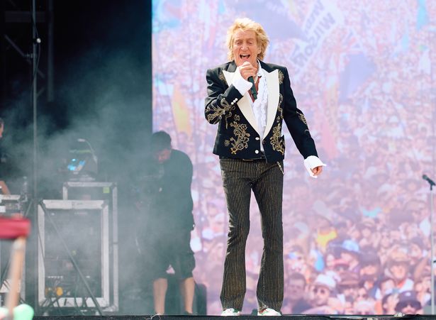 Rod at Glasto