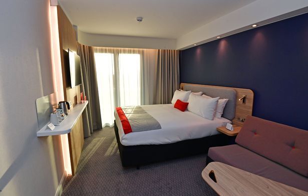 Inside the Holiday Inn Express on Duke Street