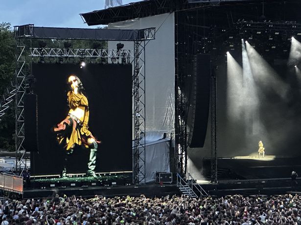 Charli xcx performs at Parklife 2025