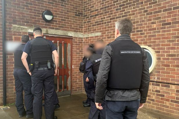 Home Office raids have been carried out across the UK