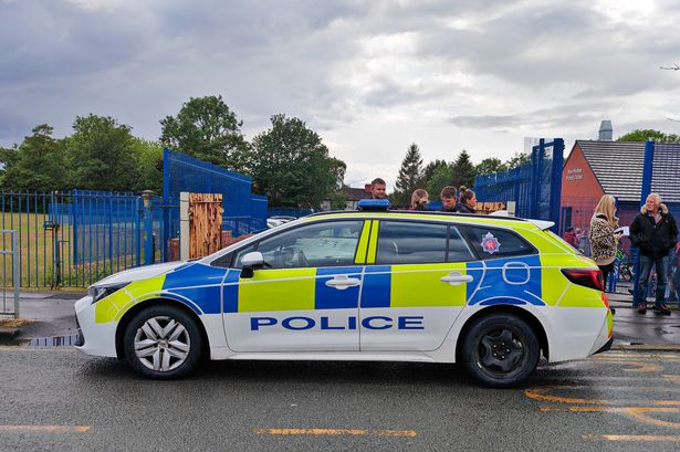 Police were called to the scene
