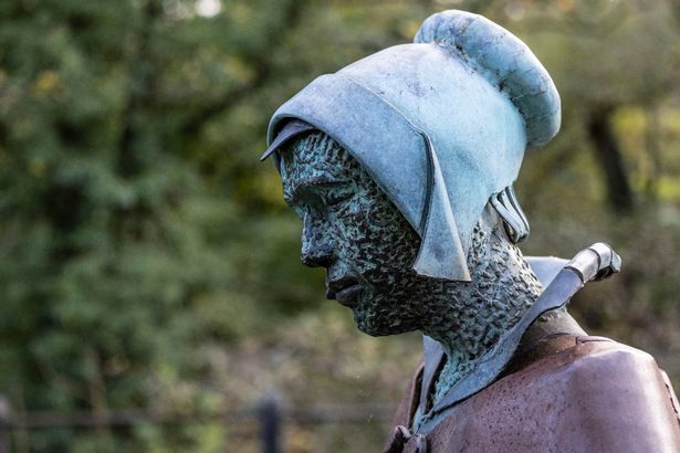 Statue to commemorate Alice Nutter, who died 20 August 1612