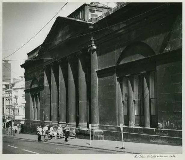 The Lyceum, Bold Street, Liverpool. The architect of building was Thomas Harrison (1744-1829)