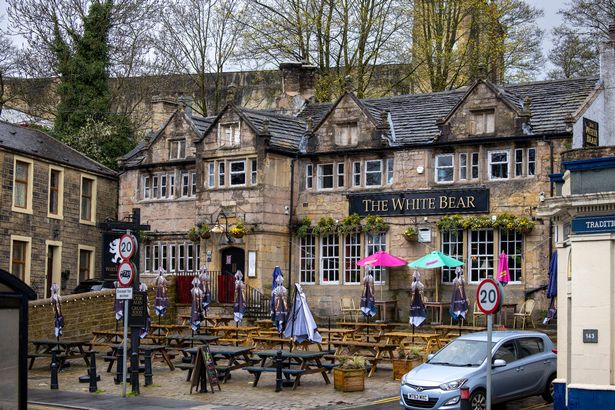 The White Bear pub in Barrowford, Lancashire