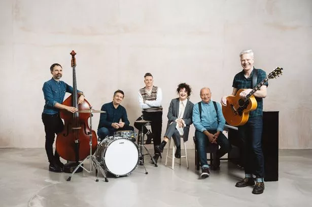 Deacon Blue have announced that their co-founder James Prime, second right, is "seriously ill" in hospital 