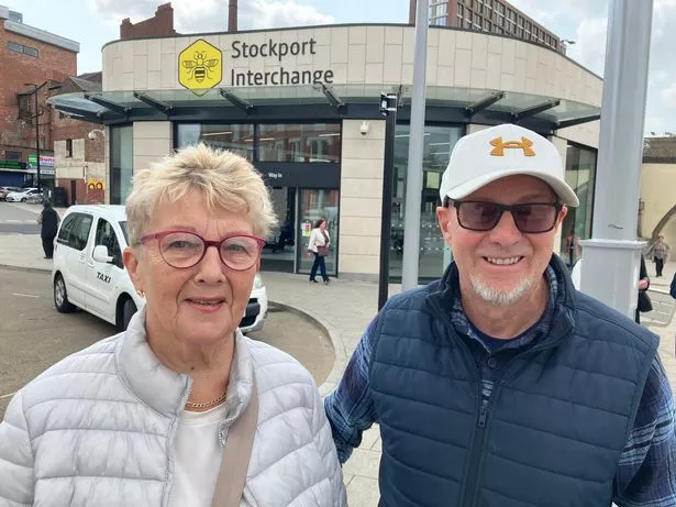 Mike Healey and wife Susan live in Didsbury but enjoy visiting Stockport.