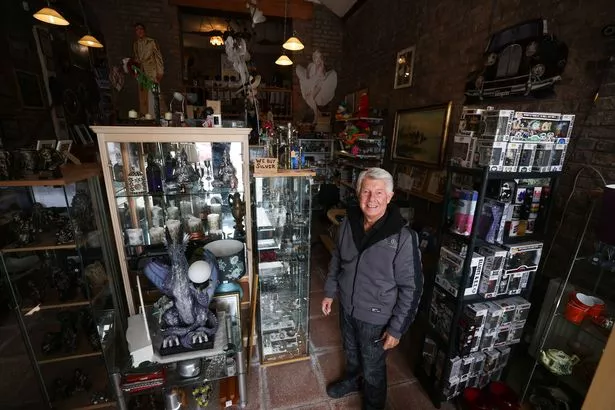 Gary Sharp, owner of Not Just Vintage in Birkenhead