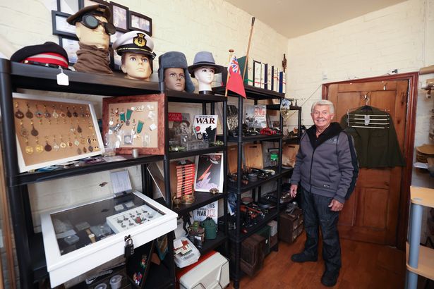 Gary Sharp, owner of Not Just Vintage in Birkenhead