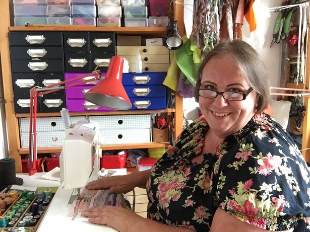 Siblings Martin and Carole Dawber, who live in Birkdale, have fond memory of their time as art students in 70s Liverpool at Liverpool College of Art, now part of LJMU. Pictured, Carole in her studio today