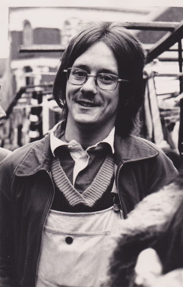Siblings Martin and Carole Dawber, who live in Birkdale, have fond memory of their time as art students in 70s Liverpool at Liverpool College of Art, now part of LJMU. Pictured, Martin while he was a student in Liverpool