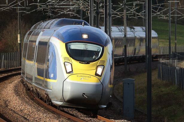 Eurostar e320 high-speed train 