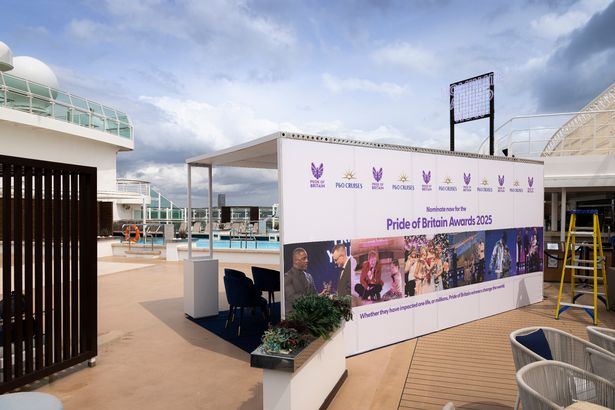 The Pride of Britain Awards nominations launch on board P&O Cruises flagship Britannia