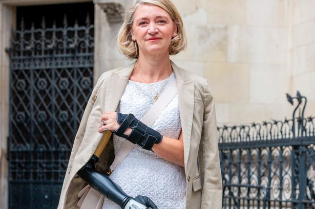 Sarah de Lagarde lost her right arm and leg after being hit by two London Underground trains when she slipped on a platform at High Barnet station in September 2022
