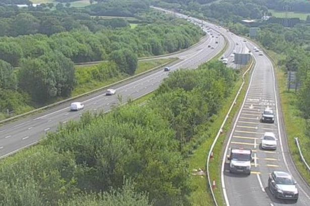 A view from a traffic camera