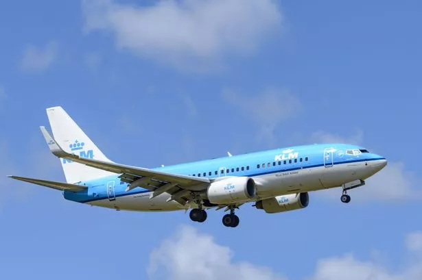 Flights are being run by KLM Airlines 