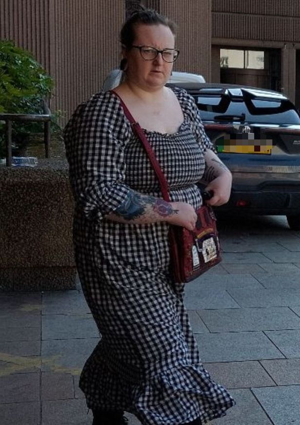Kayleigh Lee outside Liverpool Magistrates' Court