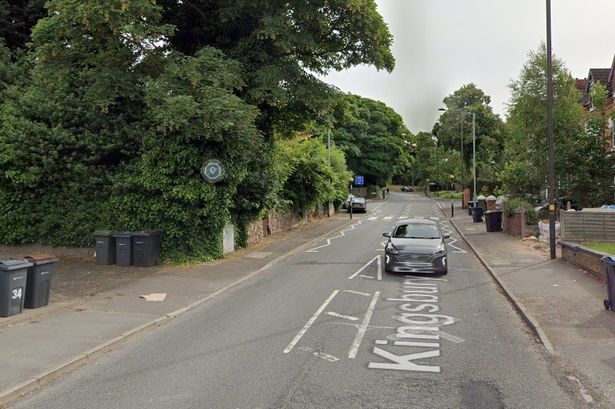 Google Maps street view of a section of Kingsbury Road in Erdington 