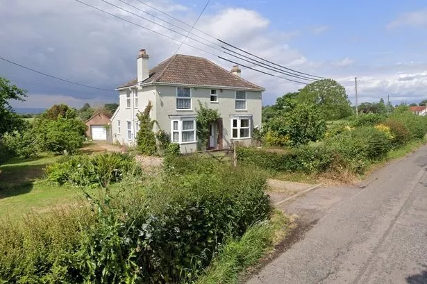 The existing house on Kington Lane due to be demolished and replaced