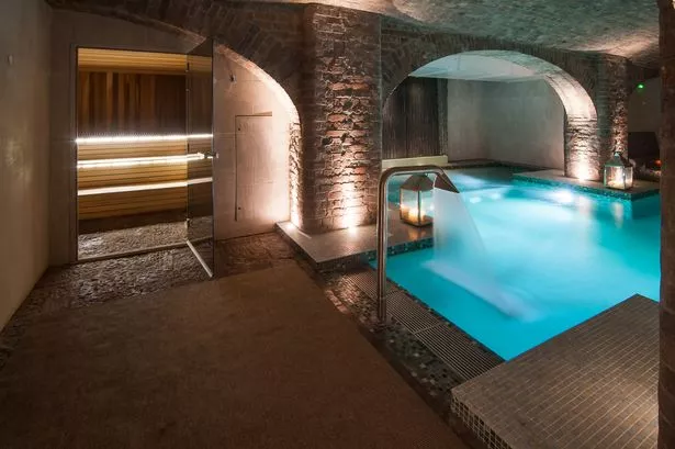 Maya Blue Wellness spa in the Titanic Hotel