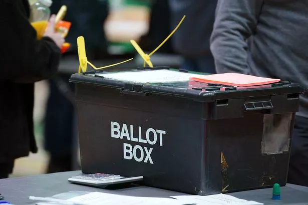A ballot box