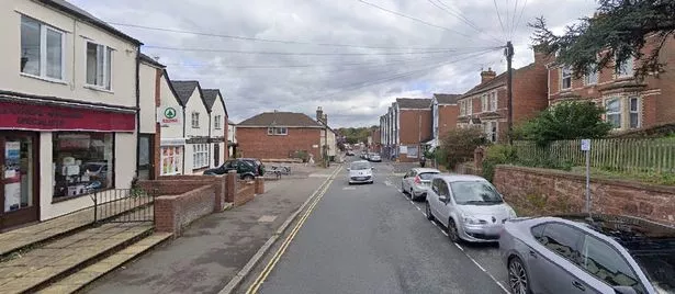 Whipton Village Road, the scene of the chaos 