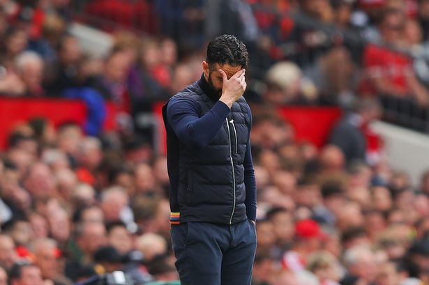 Manchester United head coach Ruben Amorim