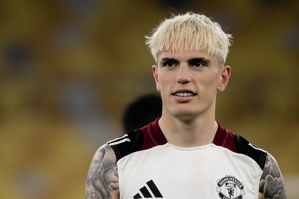 Manchester United winger Alejandro Garnacho