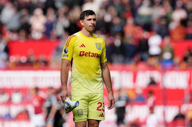 Aston Villa goalkeeper Emiliano Martinez