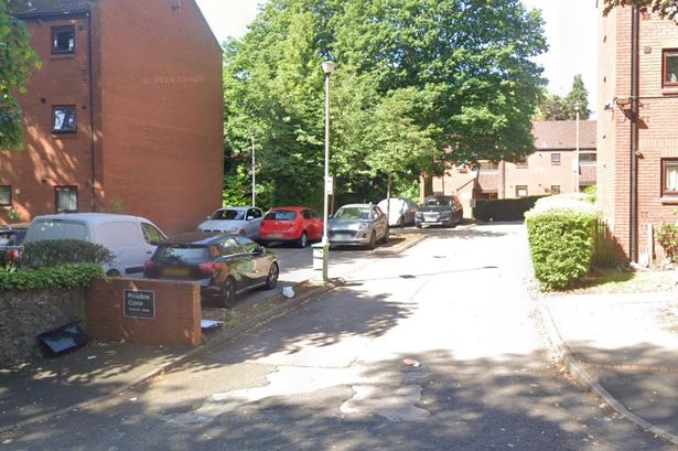 A gun and ammunition were found hidden at a property in Meadow Close in Harborne with a man arrested and charged with firearms offences 