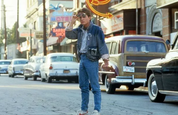 Crispin Glover played Marty's dad in 1955, George McFly