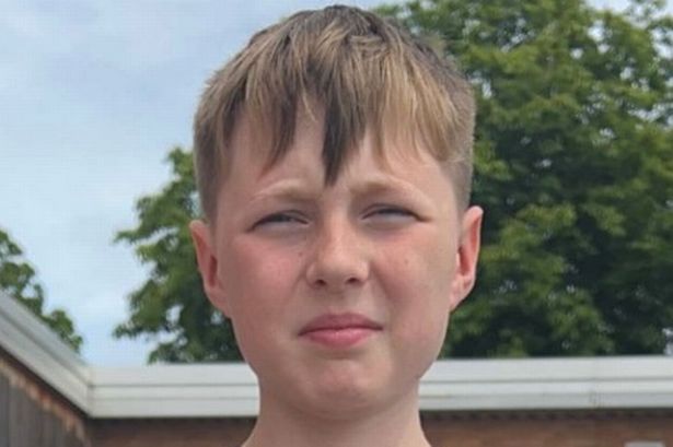 Liam is white with short fair hair and when he went missing was wearing black Nike puffer jacket, black joggers and black Crocs with white socks.