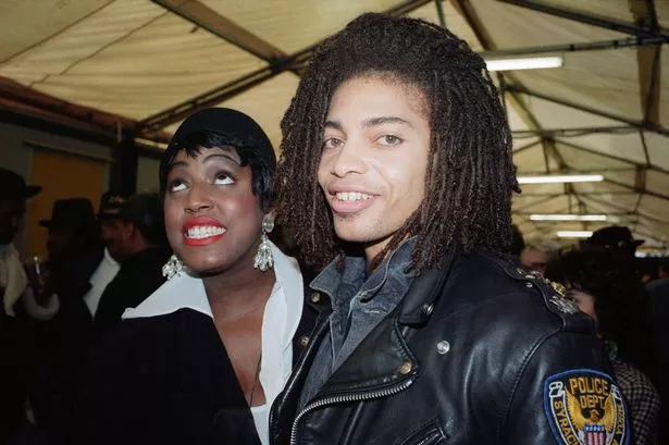  Terence Trent D'Arby pictured backstage in 1990