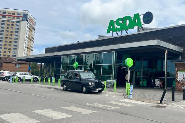 A general view of Asda on Strand Road in Bootle 